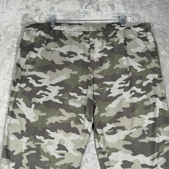 Lucky Brand Pajama Pants Womens XXL 2XL Green Camo Camoflauge‎ Casual Lounge - Picture 5 of 8